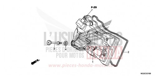 COPERCHIO TESTATA NC700DD di 2013